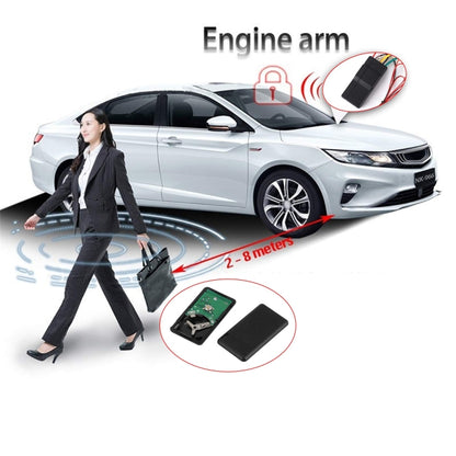 NENGKEE 12V 2.4Ghz Car Smart Lock Anti-Theft Device Immobilizer(Blue Color Box) - Security Alarm System by NENGKEE | Online Shopping South Africa | PMC Jewellery | Buy Now Pay Later Mobicred