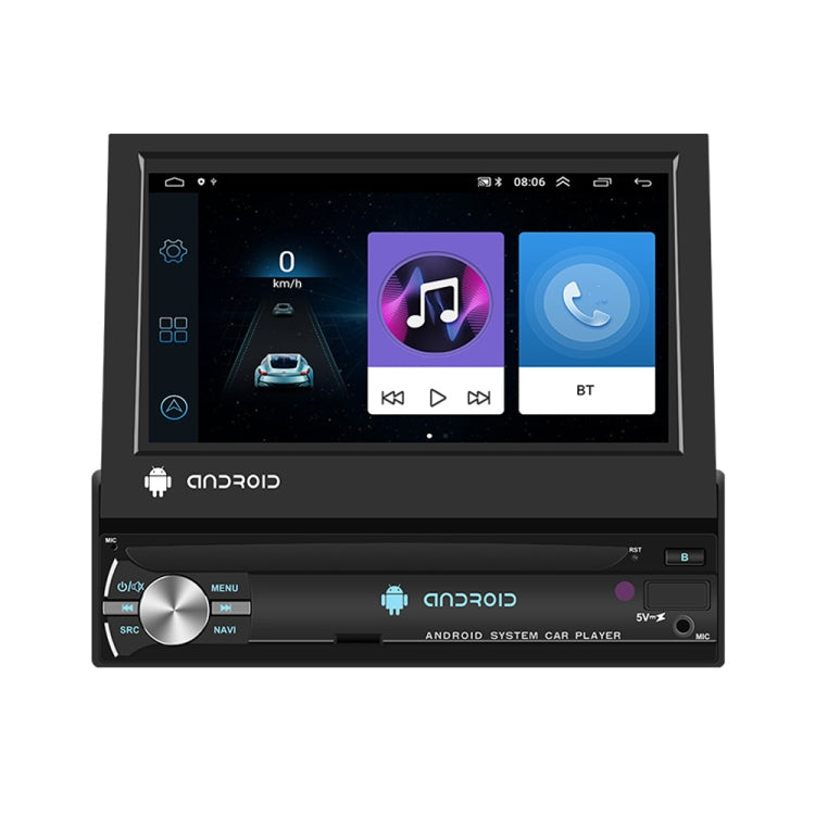 2+64G 7-Inch Single Din Android 10.0 Carplay Screen With GPS Navigation/Bluetooth/Mirror Link/DVR Input, Spec: Standard Edition - Car Monitor by PMC Jewellery | Online Shopping South Africa | PMC Jewellery | Buy Now Pay Later Mobicred