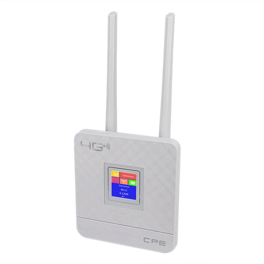 Asian Version B1/3/5/38/39/40/41 4G LTE CPE Colorful Screen Router Triple Network Plug and Play Mobile Router, EU Plug - Wireless Routers by PMC Jewellery | Online Shopping South Africa | PMC Jewellery | Buy Now Pay Later Mobicred