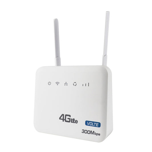 European Version 4G WiFi6 VOLTE CPE Wireless SIM Card Router With RJ45+RJ11, EU Plug - Wireless Routers by PMC Jewellery | Online Shopping South Africa | PMC Jewellery | Buy Now Pay Later Mobicred