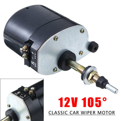 For Jeep / Peugeot Front Windshield Wiper Motor, Style: Long Shaft - Windscreen Wipers by PMC Jewellery | Online Shopping South Africa | PMC Jewellery | Buy Now Pay Later Mobicred