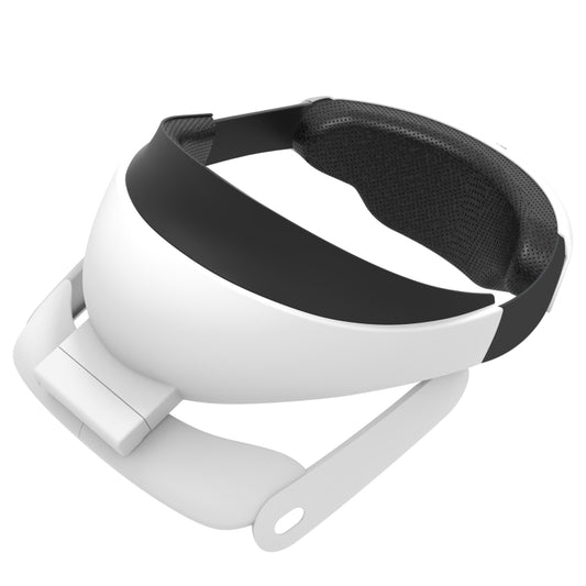 For Meta Quest 3 VR Helmet Retractable Head Strap Comfortable To Wear(White) - VR Accessories by PMC Jewellery | Online Shopping South Africa | PMC Jewellery | Buy Now Pay Later Mobicred