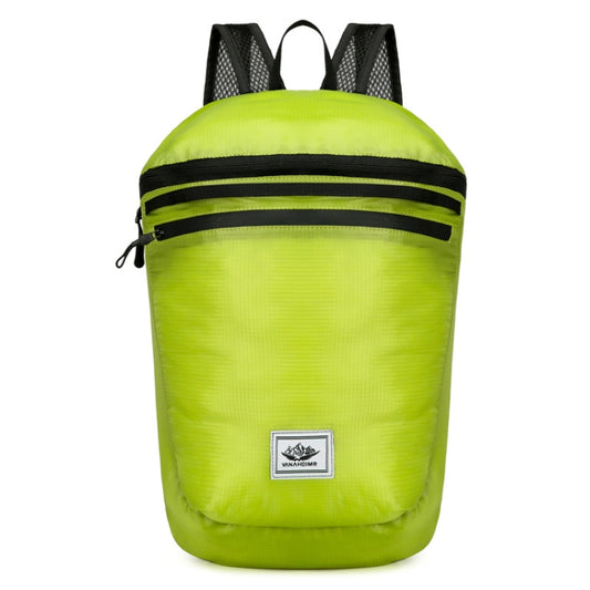 Vanaheimr Large Capacity Lightweight Folding Backpack Outdoor Travel Climbing Cycling Sports Bag(Green) - Backpacks by Vanaheimr | Online Shopping South Africa | PMC Jewellery | Buy Now Pay Later Mobicred