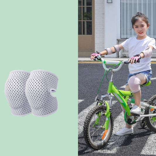 Nailekesi Kids Outdoor Sports Equipment Anti-fall Protective Gear, Color: Gray Purple Knee Pads(S) - Sports Safety by Nailekesi | Online Shopping South Africa | PMC Jewellery | Buy Now Pay Later Mobicred