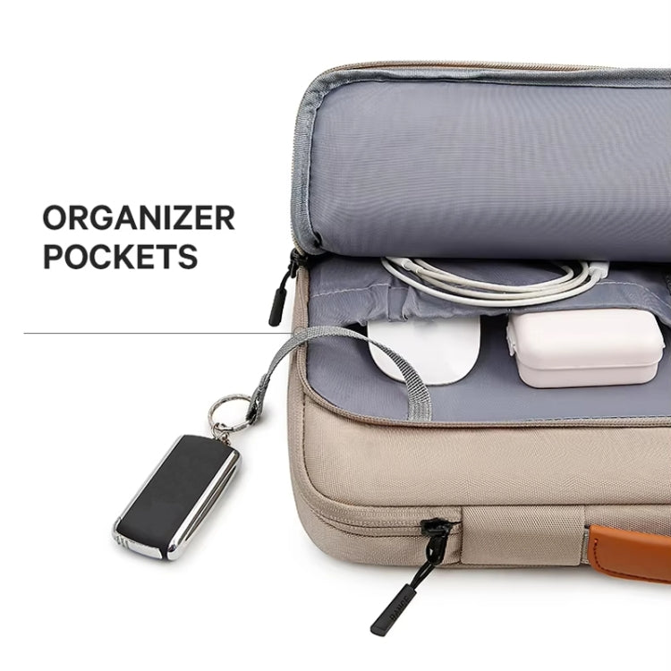 BANGE BG-6802 Laptop Bag Notebook Protective Case, Color: Khaki Small - free shipping - PMC TechLife - Order now!