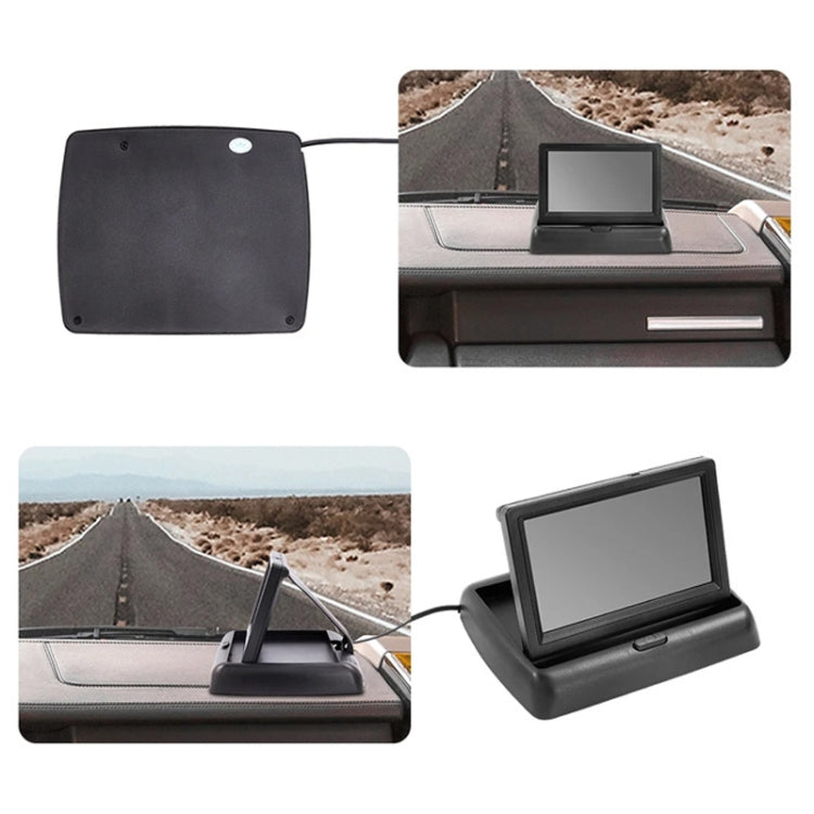 4.3 Inch Display Night Vision Water-resistant Reversing Camera +7 Meter Extension Cable, Color: Detachable Screen + External 4 Light Camera - free shipping - PMC TechLife - Order now!