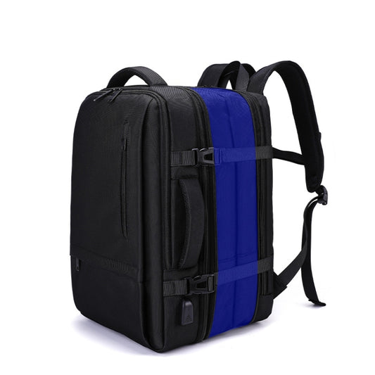 SKV BLB2006 Men Business Travel Double Shoulder Bag Large Capacity Casual Laptop Backpack(Black) - Backpack by SKV | Online Shopping South Africa | PMC Jewellery | Buy Now Pay Later Mobicred