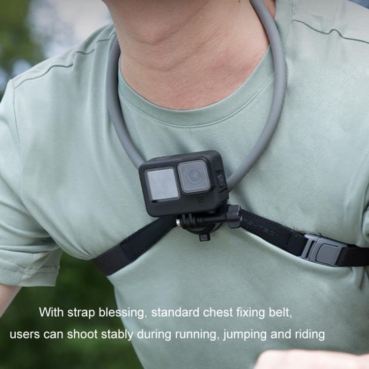 PGYTECH Sports Camera Neck Mount For Angled Shooting, Specifications: P-GM-153 Set - free shipping - PMC TechLife - Order now!