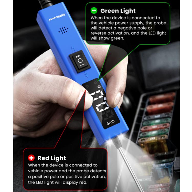 OBDResource 0-80V Multi-Function Portable Automobile Circuit Tester(CP10) - Electronic Test by OBDResource | Online Shopping South Africa | PMC TechLife | Buy Now Pay Later Mobicred