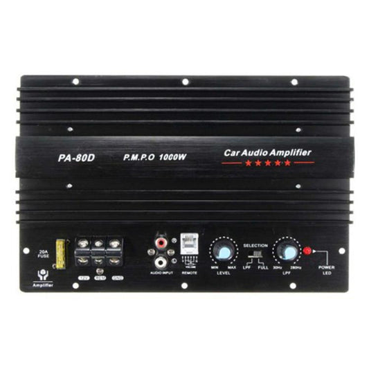 PA-80D Car Subwoofer Amplifier Motherboard 12V High Power Car Audio Module - Breadboard / Amplifier Board by PMC Jewellery | Online Shopping South Africa | PMC Jewellery | Buy Now Pay Later Mobicred