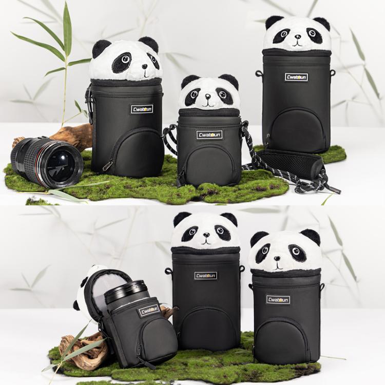 Cwatcun D162 Small Camera Lens Cylinder Cartoon Panda Camera Lens Protective Cover - free shipping - PMC TechLife - Order now!