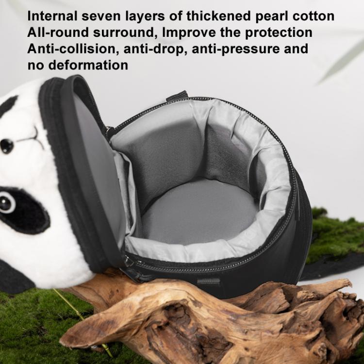 Cwatcun D162 Small Camera Lens Cylinder Cartoon Panda Camera Lens Protective Cover - free shipping - PMC TechLife - Order now!