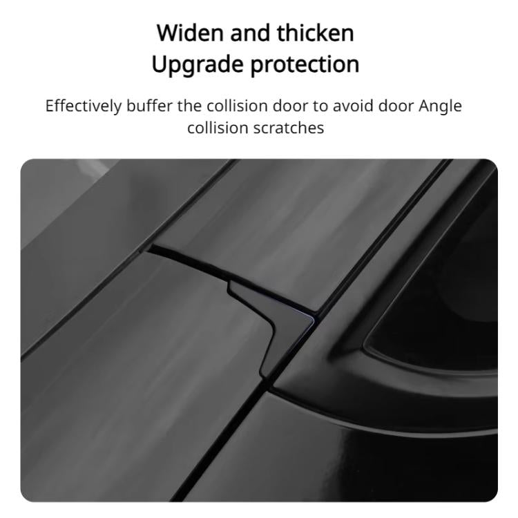 4pcs /Set For Tesla 2024 Model 3 Tailgate Anti-Collision Corner Protector - Anti Collision Sticker by PMC TechLife | Online Shopping South Africa | PMC TechLife | Buy Now Pay Later Mobicred