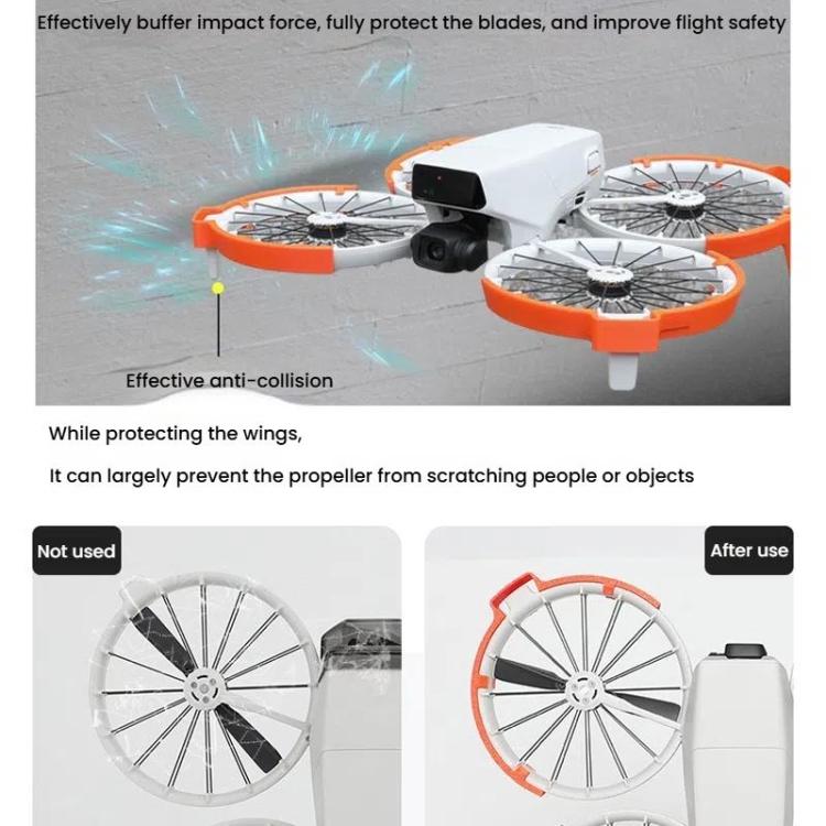 For DJI Flip Drone With Tripod Bumper Ring(Gray) - free shipping - PMC TechLife - Order now!