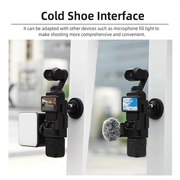 4pcs /Set For DJI Osmo Pocket 3 Flymile Magnetic Bracket Fixed Base Back Clip Adapter Bezel Accessories - free shipping - PMC TechLife - Order now!
