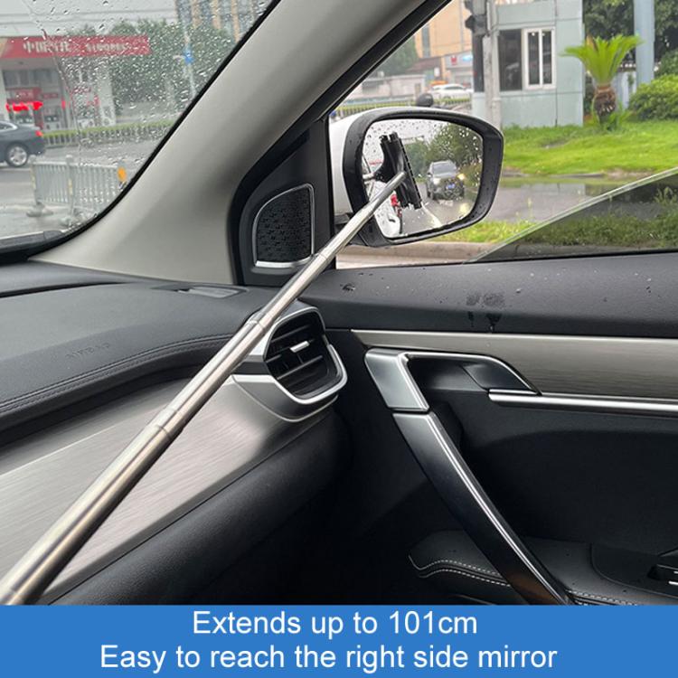 Retractable Windshield Cleaning Brush Scrubbing And Defogging 3 In 1 Car Wash Kit(Blue) - Car washing supplies by PMc TechLife | Online Shopping South Africa | PMc TechLife | Buy Now Pay Later Mobicred