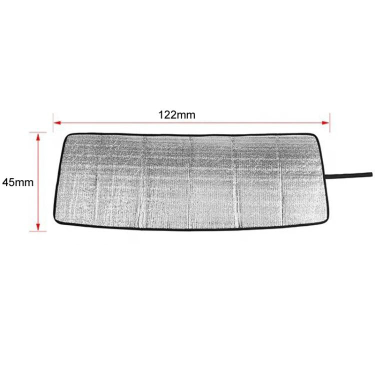 122 x 45cm For Suzuki Jimny2019+ Automobile Windshield Sunshade Interior Modification Heat Insulation Sun Visor - Window Foils & Solar Protection by PMc TechLife | Online Shopping South Africa | PMc TechLife | Buy Now Pay Later Mobicred