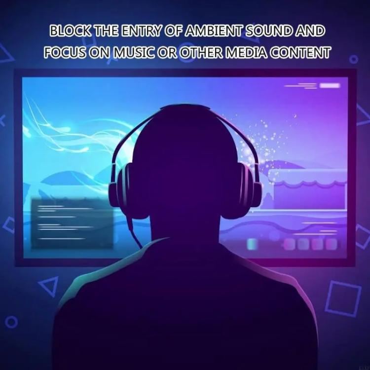 For Logitech G733 LIGHTSPEED Headset 1pair Ear Pads Sponge Soft Cushion, Color: Black - free shipping - PMc TechLife - Order now!