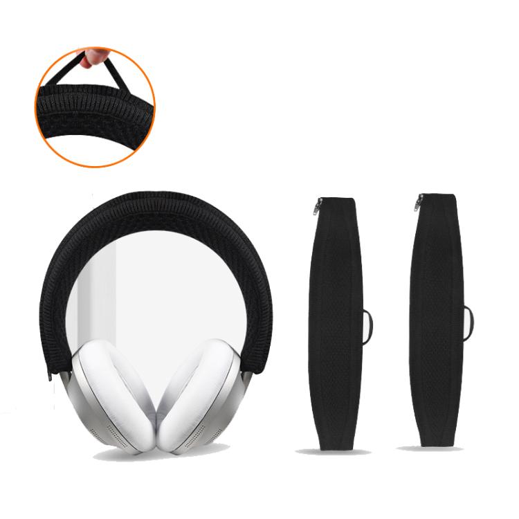 For BOSE NC700 Headphone Knitted Headbeam Cover Headband Protective Cushion(Black) - free shipping - PMc TechLife - Order now!