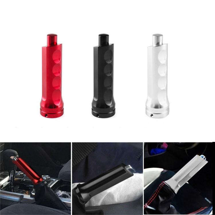 Car Modified Sluminum Slloy Handbrake Cover Universal Handbrake Handle Protector(Black) - Shift Knob by PMc TechLife | Online Shopping South Africa | PMc TechLife | Buy Now Pay Later Mobicred