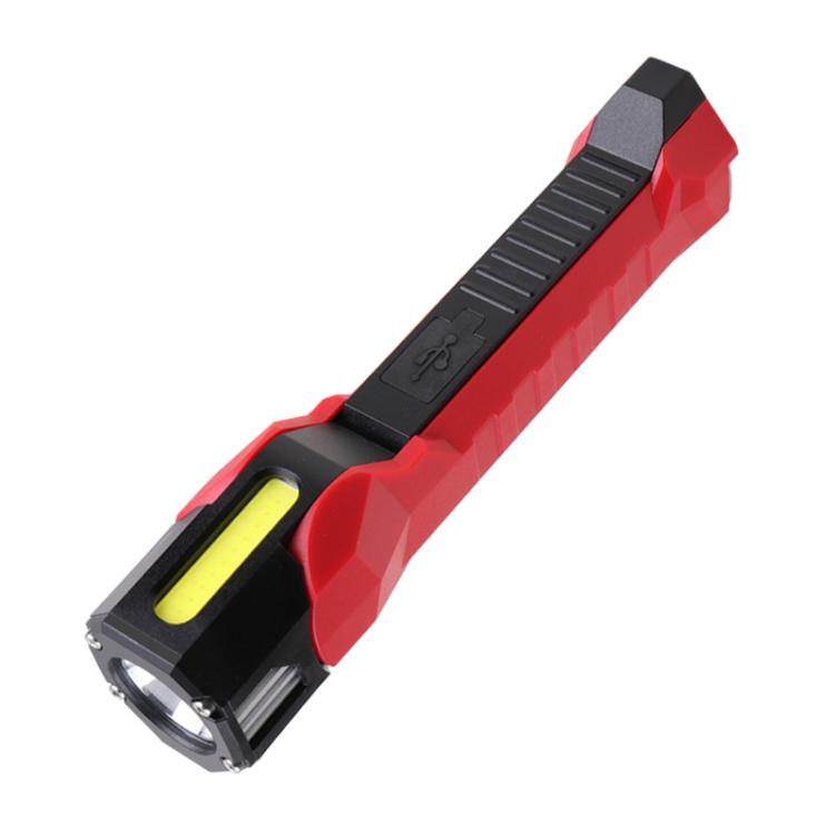 Magnet-Hook COB Rotating Strong Light Emergency Work Light(Red) - Other Tools by PMc TechLife | Online Shopping South Africa | PMc TechLife | Buy Now Pay Later Mobicred