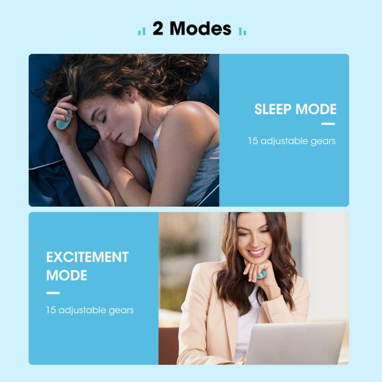 Smart Handheld Sleep Instrument Microcurrent Relief Insomnia Anxiety Therapy Portable Fast Sleeping Massager(White) - free shipping - PMC TechLife - Order now!