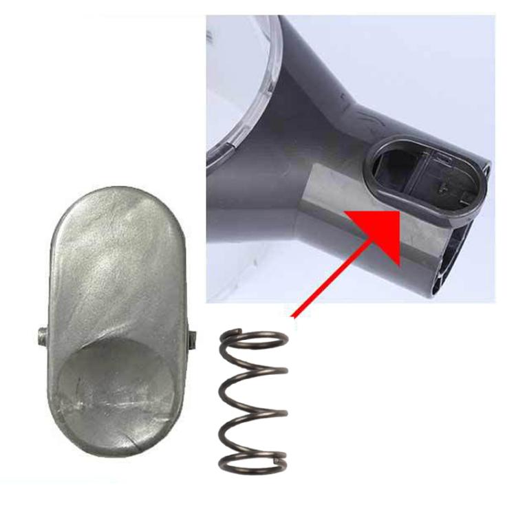 For Dyson V6/DC Vacuum Cleaner Dust Bin Button With Spring Replacement Parts(Gray) - For Dyson Accessories by PMc TechLife | Online Shopping South Africa | PMc TechLife | Buy Now Pay Later Mobicred