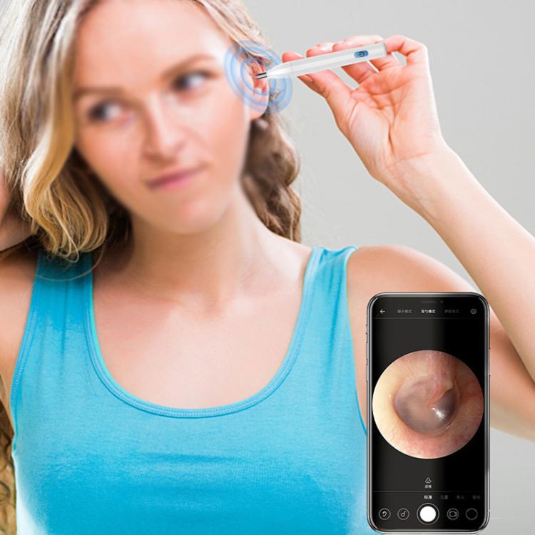 P3 LED Light WIFI Connection Smart Wireless Visual Ear Picker With APP(White) - free shipping - PMC TechLife - Order now!