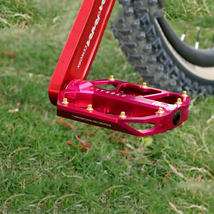 RACEWORK D029 CNC Triple Bearing Hollow Anti-slip Bicycle Pedals(Black) - free shipping - PMc TechLife - Order now!