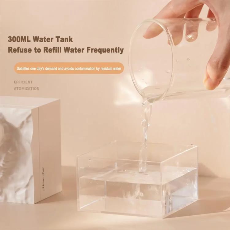 Moonfall Humidifier Aroma Diffuser Large Fog With Night Light Desktop Ornament(Black) - free shipping - PMC TechLife - Order now!