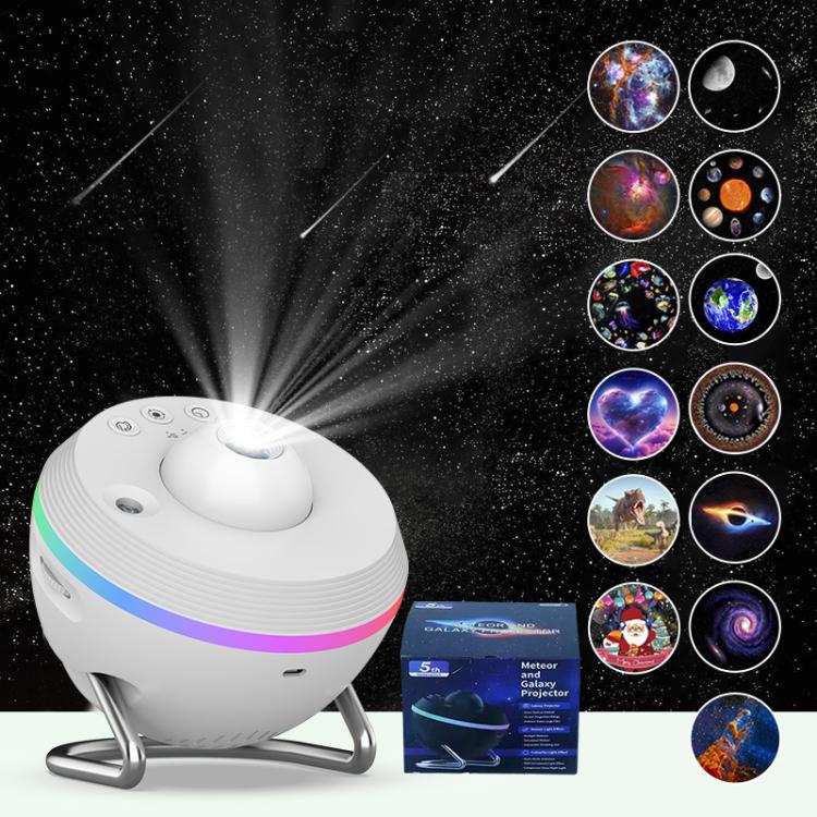 USB Plug-in Space Ball HD Galaxy Projector Lamp Dynamic Meteor Starry Sky Atmosphere Light(White) - free shipping - PMc TechLife - Order now!