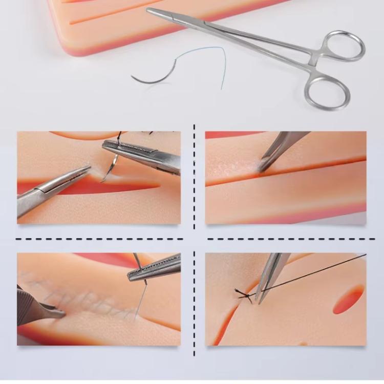 Surgical Silicone Wound Suture Skin Practice Pad Simulated Silicone Skin Model - free shipping - PMC TechLife - Order now!