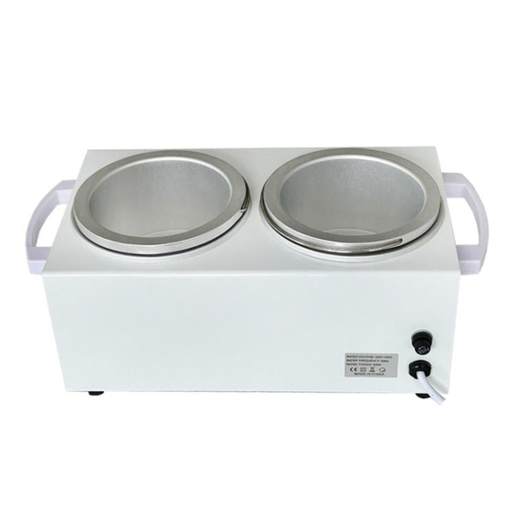 Double Pots Chocolate Melt Machine Temperature Control Hand Wax Machine Hand Heat Stirring Tool(US Plug) - free shipping - PMC TechLife - Order now!