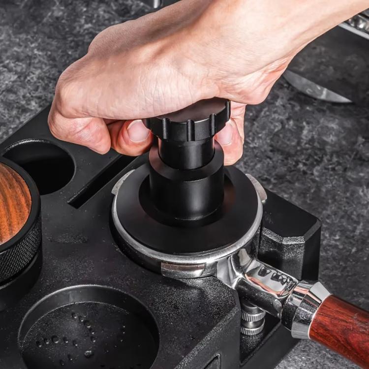 51mm Adjustable Impact Coffee Tamper with Threaded Base Spring-Loaded Espresso Tamper Tool - free shipping - PMC TechLife - Order now!