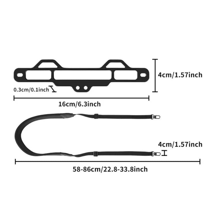 For DJI RC Pro 2 Remote Controller CQT Strap Buckle Holder Aluminum Alloy Hook With Shoulder Strap - free shipping - PMC TechLife - Order now!