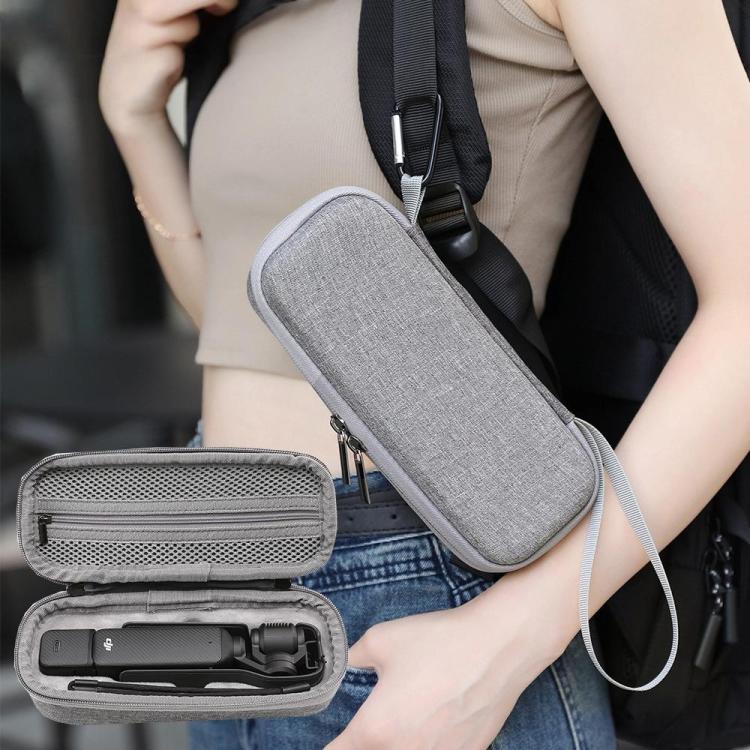 For DJI Pocket 3 BKANO Hard Shell Case Bag Handheld Camera Storage Box(Gray) - free shipping - PMC TechLife - Order now!