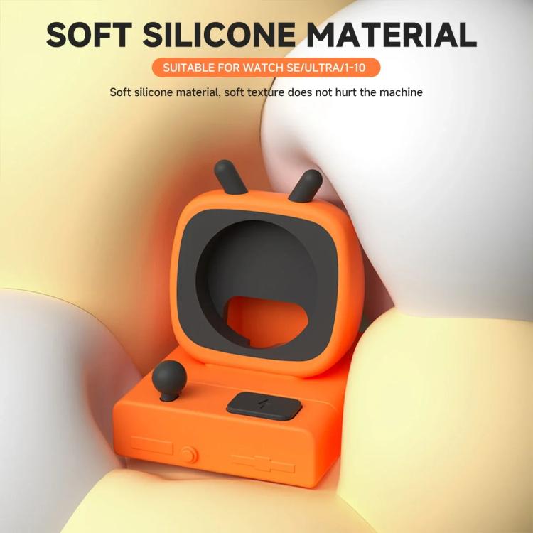 For Apple Watch Desktop Stand Silicone Base, Without Charger(Light Gray) - free shipping - PMC TechLife - Order now!