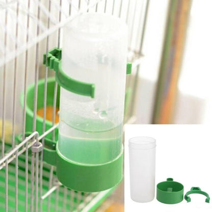 10 PCS Practical Birds Feeding Equipment Parrot Bird Drinker Watering Feeder with Clip(L) - Drinking Fountain by PMC Jewellery | Online Shopping South Africa | PMC Jewellery