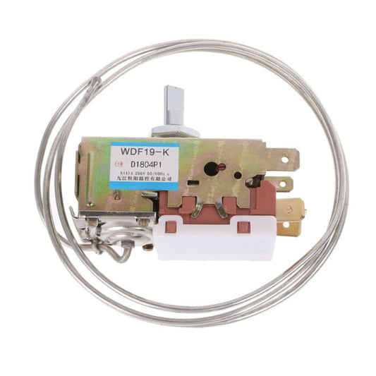 WDF19-K Refrigerator Thermostat 250V Household Metal Temperature Controller Refrigerator Parts - Refrigerators & Accessories by PMC Jewellery | Online Shopping South Africa | PMC Jewellery | Buy Now Pay Later Mobicred