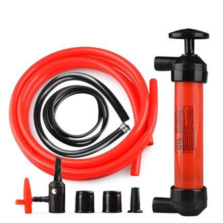 Manual Oil Pumping Pipe for Car Oil Transfering Oiling pumping Liquid Water Chemical Transfer Inflatable Pump(Red) - Inflatable Pump by PMC Jewellery | Online Shopping South Africa | PMC Jewellery