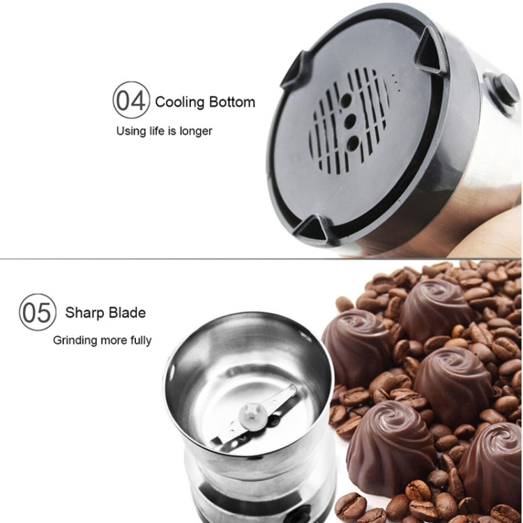 Multi-functional Coffee Grinder Stainless Electric Bean Grinder Herbal Medicine Grinding Machine, AU Plug - free shipping - PMC TechLife - Order now!