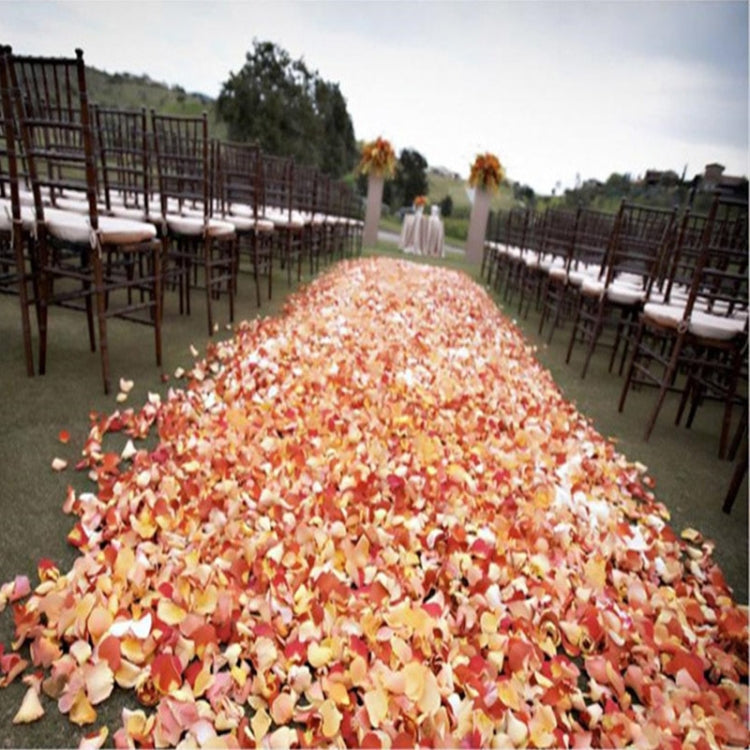 1000pcs / 10 Pack Artificial Wedding Rose Petals Flowers Wedding Decorations(Red) - Decorative Flowers & Wreaths by PMC TechLife | Online Shopping South Africa | PMC TechLife