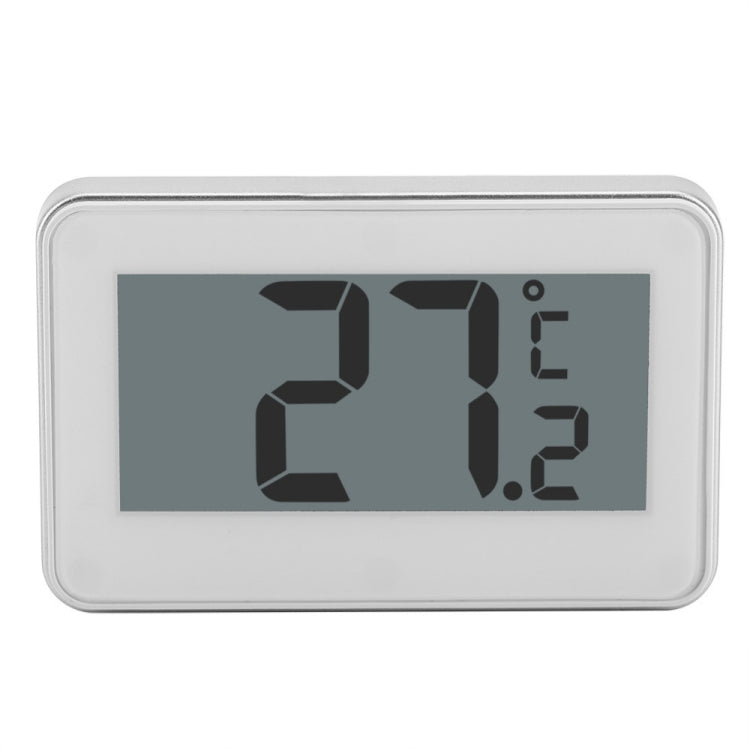 Large LCD Refrigerator Thermometer with Adjustable Stand  Magnet Digital Thermometer(White) - Digital Thermometer by PMC TechLife | Online Shopping South Africa | PMC TechLife