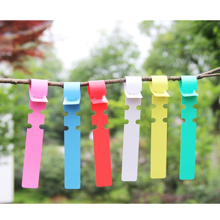 100 PCS Gardening Plant Sapling Seed Hanging Tree Label(Blue) - Yard & Garden Decor by PMC TechLife | Online Shopping South Africa | PMC TechLife