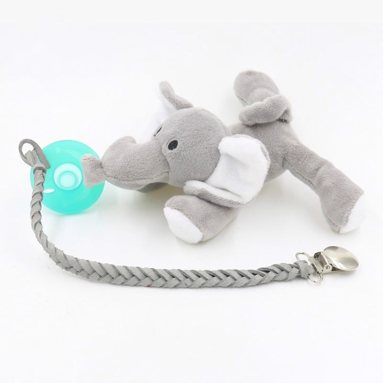 3 PCS Baby Pacifier Chain Leather Woven Anti-off Chain(Pink) - Cups & Silicone Nipple by PMC TechLife | Online Shopping South Africa | PMC TechLife