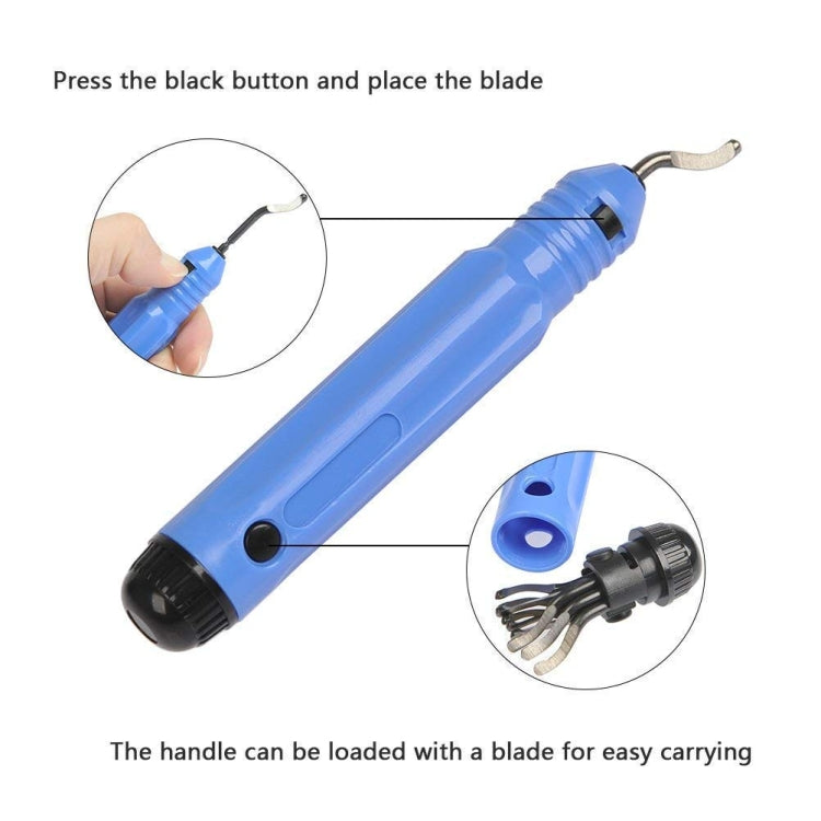 NB1100 Hand Deburr Trimming Knife Scraper, Style:Handle +10 Cutter Heads - free shipping - PMC TechLife - Order now!