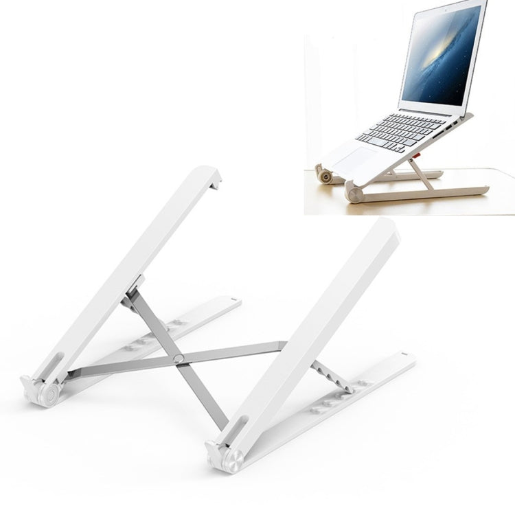 Folding Portable Lifting Desktop Cooling Height Angle Adjustable Laptop Bracket - Laptop Stand by PMC TechLife | Online Shopping South Africa | PMC TechLife | Buy Now Pay Later Mobicred