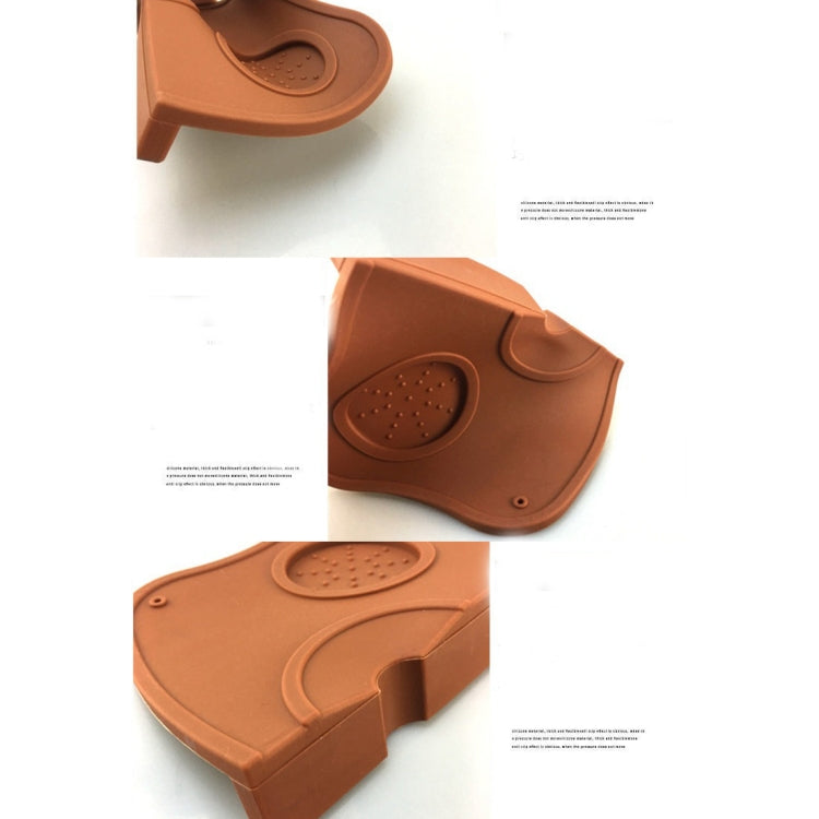 Pressure Pad Non-slip Filling Corner Coffee Pad, Size:Small 12.5��14cm(Black) - free shipping - PMC TechLife - Order now!
