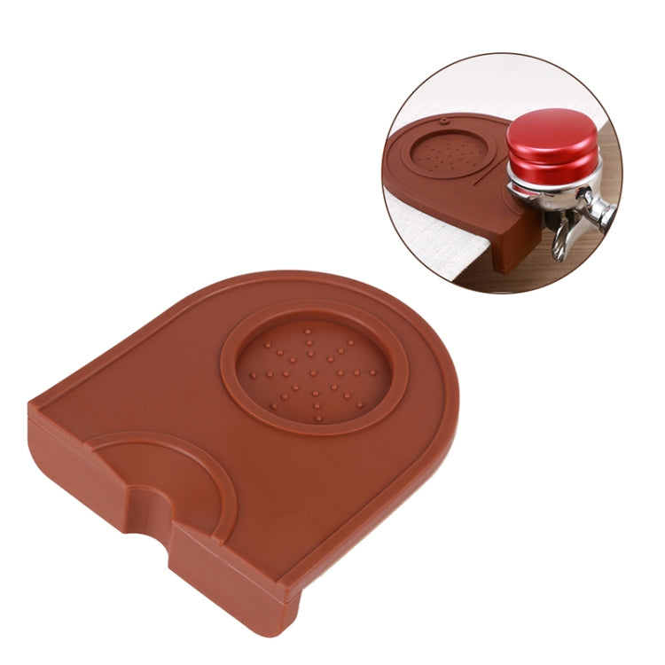 Pressure Pad Non-slip Filling Corner Coffee Pad, Size:Small 12.5��14cm(Brown) - free shipping - PMC TechLife - Order now!