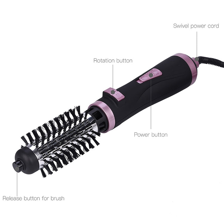 360 Degrees Rotation Electric Hair Dryer Brush Professional Hair Blow Dryer Comb Electric Hair Curler, Random Color Delivery, EU Plug - Hair Curler by PMC TechLife | Online Shopping South Africa | PMC TechLife | Buy Now Pay Later Mobicred